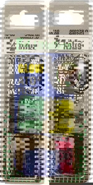 Fuse Service Kits; Compatible Fuse Class: ATO ; Includes: (1) Each: ATO 10A, 15A, 20A, 25A, 30A Fuses